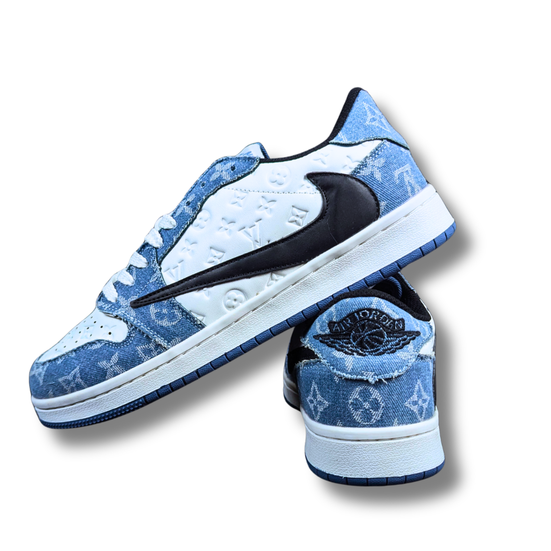 Air Jordan 1 x Luis vuitton "Washed Denim"